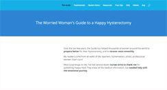 Desktop Screenshot of happyhysterectomy.com